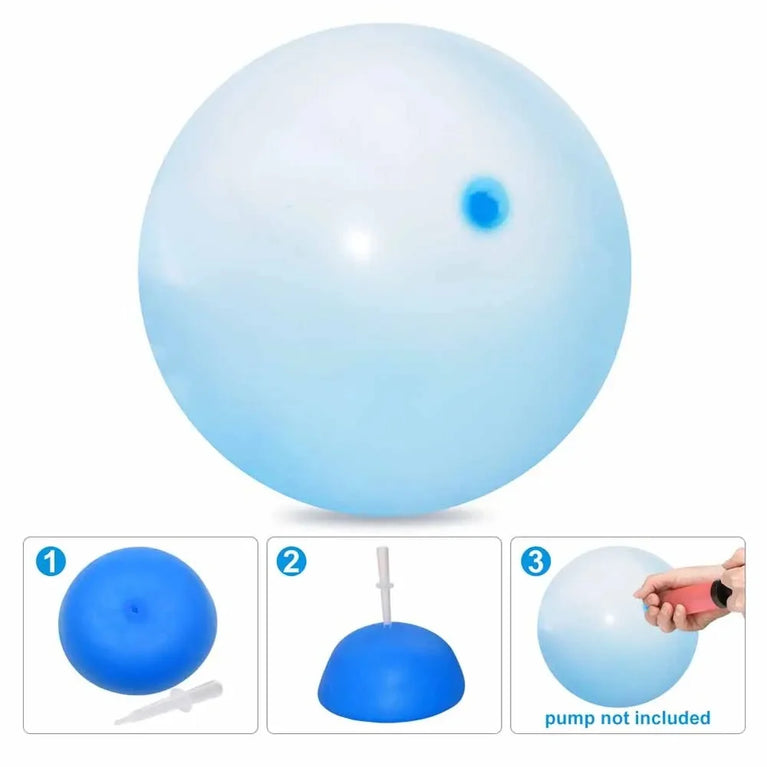 Giant Inflatable Bubble Ball | 70cm Heavy-Duty Jelly Bouncy Toy