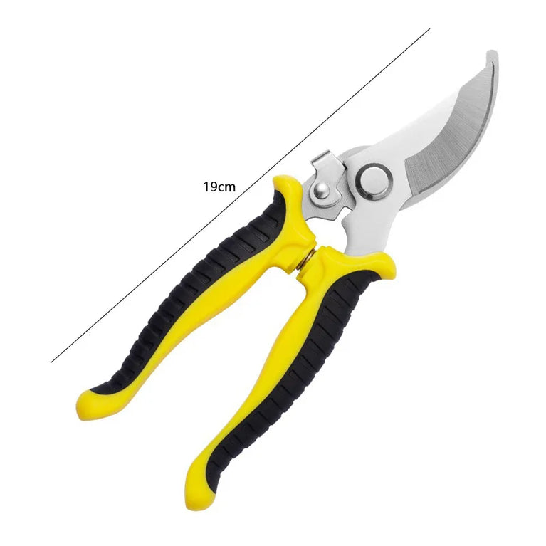 Easy Use Metal Garden Scissors Hand Pruners Tree Pruner Tool