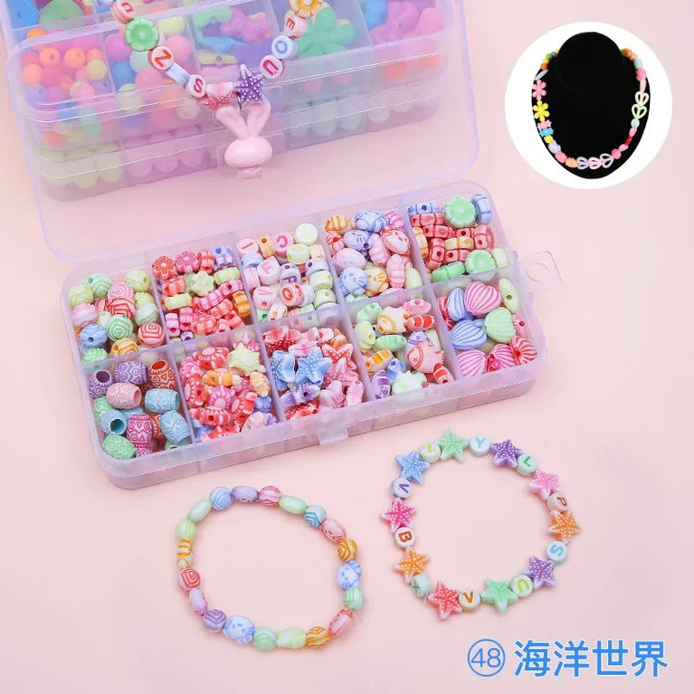 DIY Polymer Clay Beads Jewelry Making Kit | Creative Crafts for Kids