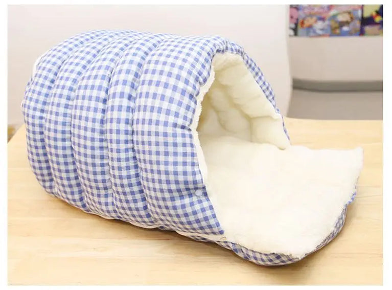 Foldable Winter Pet Sleep Bed Bag Cat Heating Pad Cooling Cat Bed