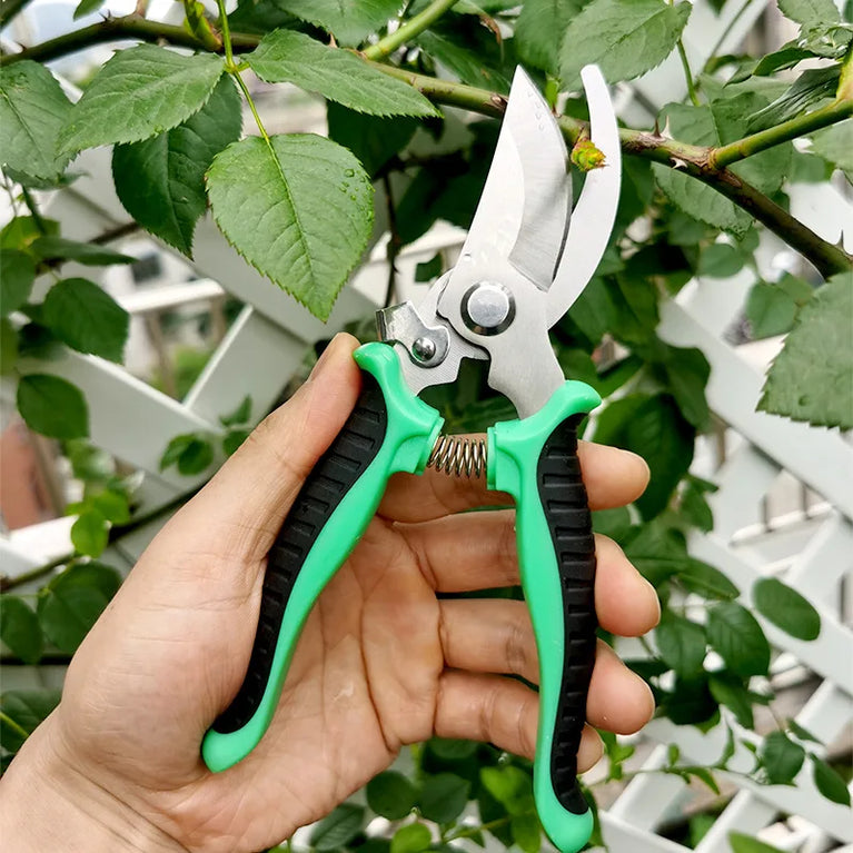 Easy Use Metal Garden Scissors Hand Pruners Tree Pruner Tool