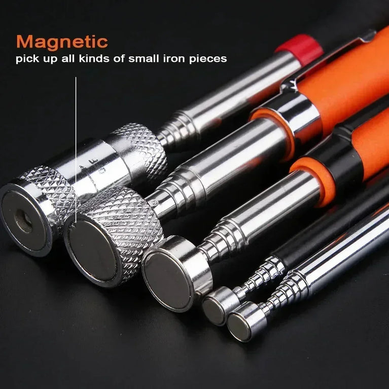 Telescopic Magnetic Pick-Up Tool & Inspection Mirror | Precision Repair Utility