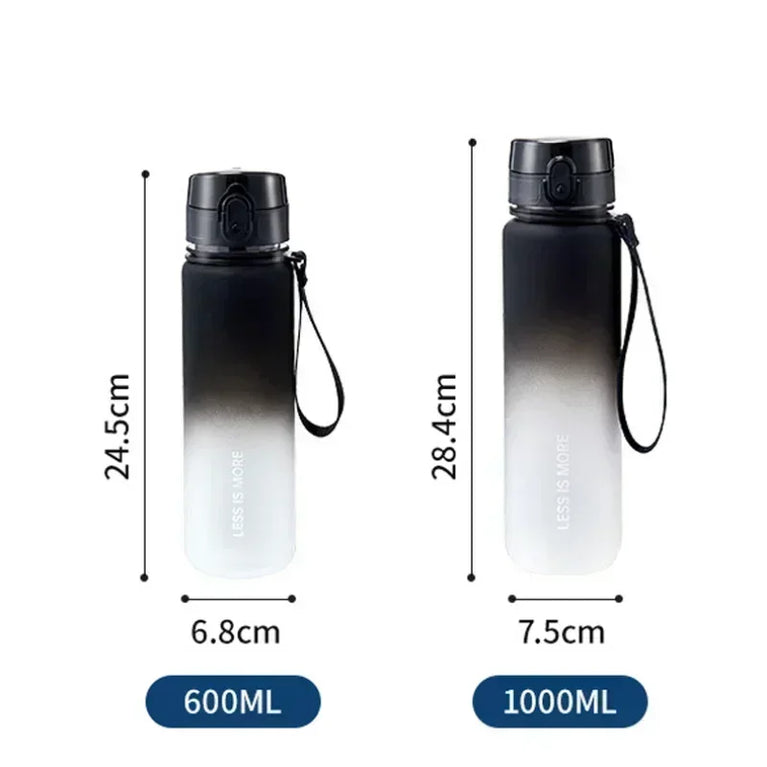 1 Liter Leak Proof Sports Waterbottle Portable Gym Bottle Cup
