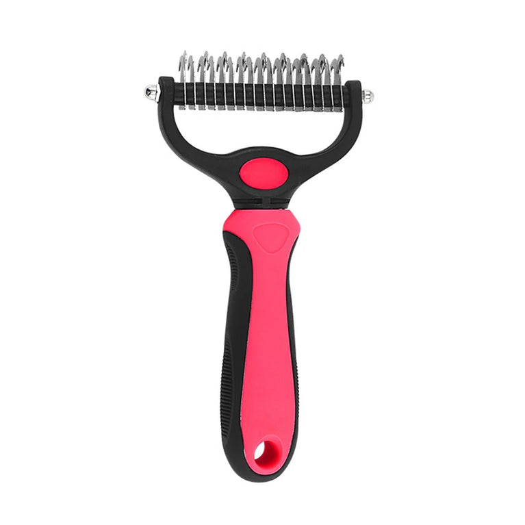 Professional Pet Deshedding Brush Dog Hair Remover Fur Knot Cutter Grooming Tool