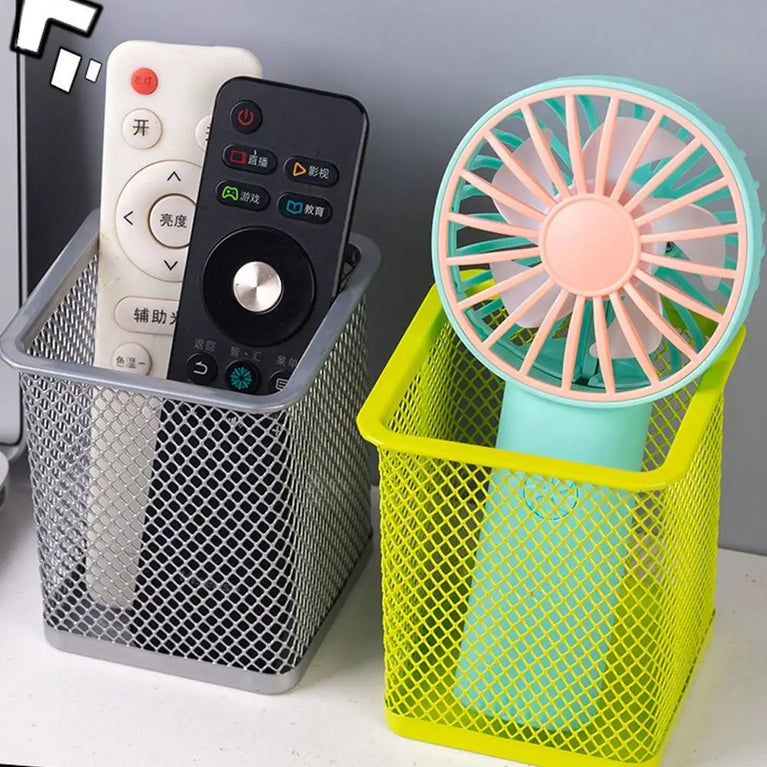 Multifunction Mesh Pen Pot Desk Tidy Stationery Organiser