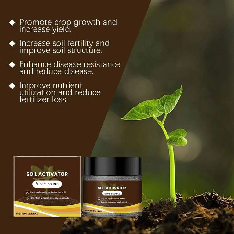 Natural Soil Activator | Rooting Promoter & Growth Loosening Agent