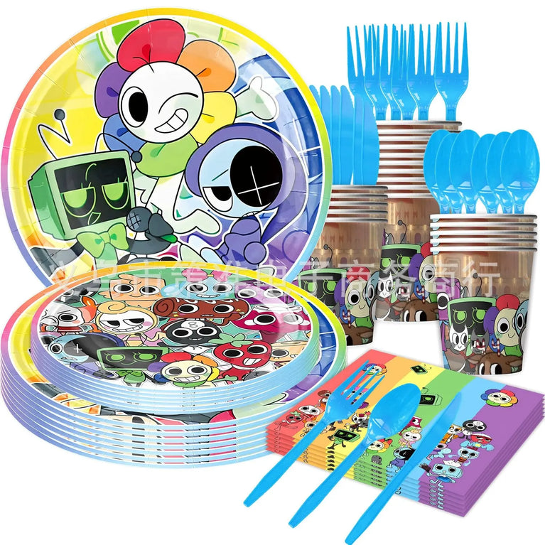 Dandy’s World Theme Party Collection | Comprehensive Event Decor & Tableware
