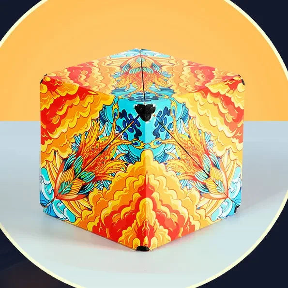 Changeable Magnetic Geometry Cube | 3D Anti-Stress Shape-Shifting Puzzle