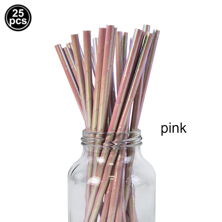 Solid Light Pink Girls Birthday Party Disposable Tableware Set Cups Plates