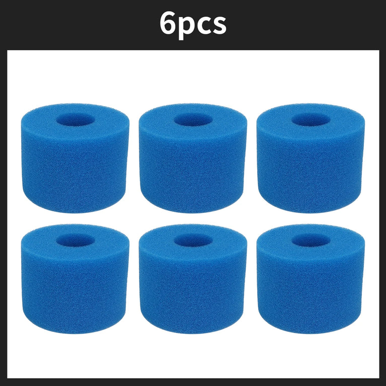 Reusable Pool Filter Sponge | Washable Foam Cartridge Replacement for Intex S1