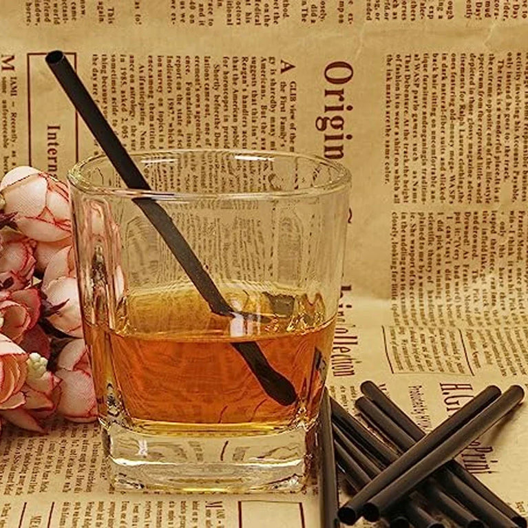 50-3000PCS Drinking Straws for Milk Tea Party Wedding Beverage Use