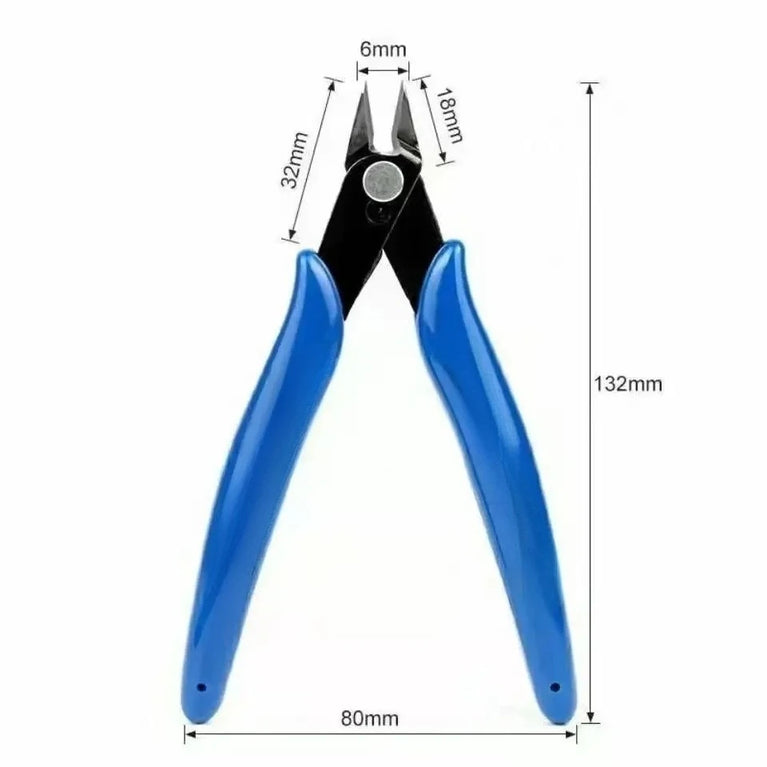 Diagonal Wire Cutters | Precision Electronic Side-Cutting Pliers