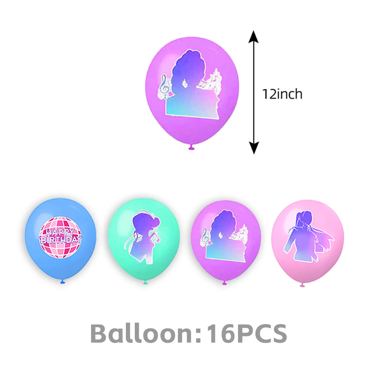 Disposable Party Tableware Set for Birthday Party Decoration