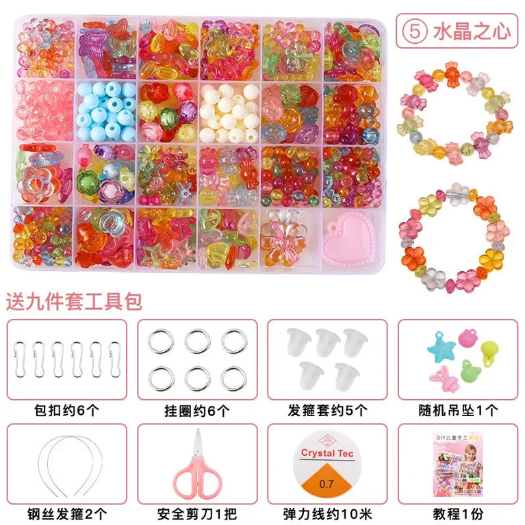 DIY Polymer Clay Beads Jewelry Making Kit | Creative Crafts for Kids