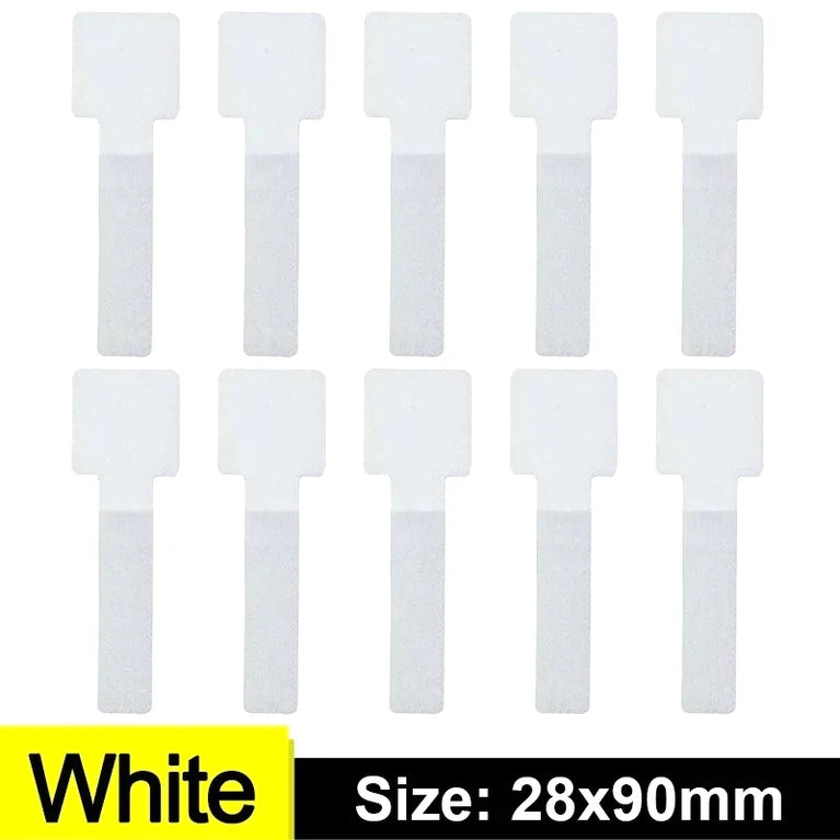 10 Pcs Reusable Cable Organizer Self Adhesive Wire Cable Tie Straps