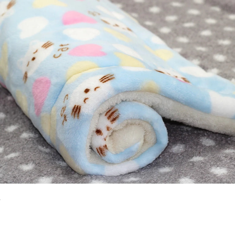 Flannel Pet Mat Dog Bed Dog Fluffy Bed Warm Sleeping Blanket