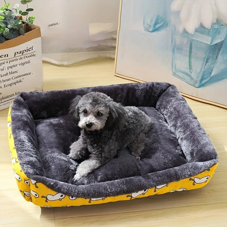 Winter Pet Dog Bed Sofa Mat Comfortable Cushion Sleeping Bed
