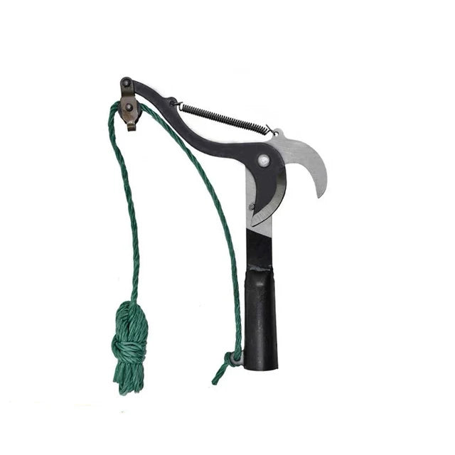 High Branch Extension Lopper Tree Pruner Saw Cutter Rope Garden Tool