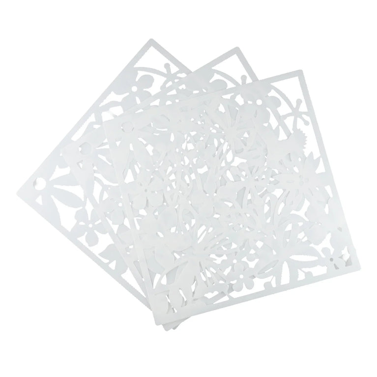 12-Piece Hanging Room Divider Set | Modern Hollow Pattern Space Partition