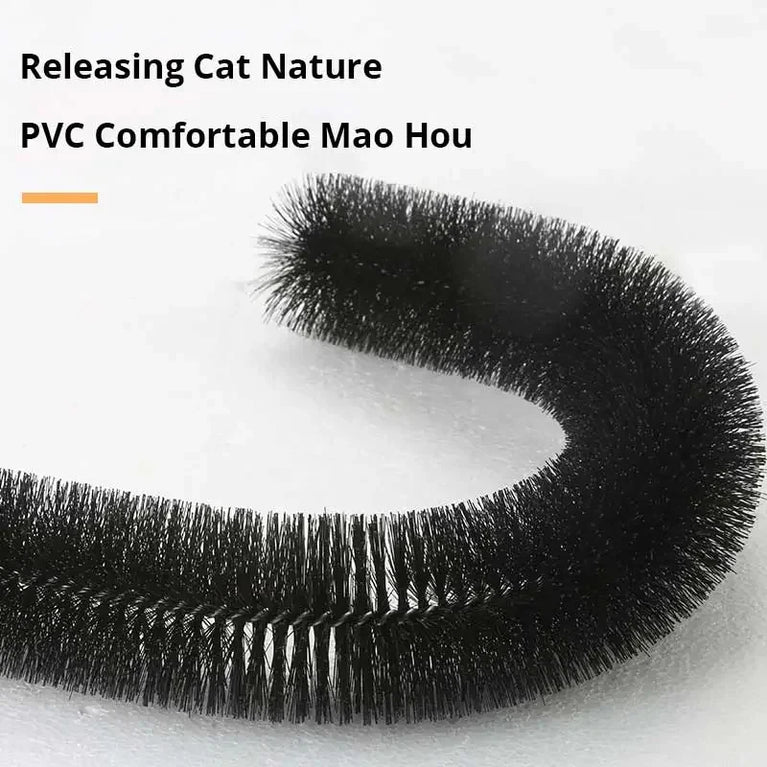 Cat Self Grooming Arch Massage Brush Scratching Tunnel Interactive Cat Toy Set