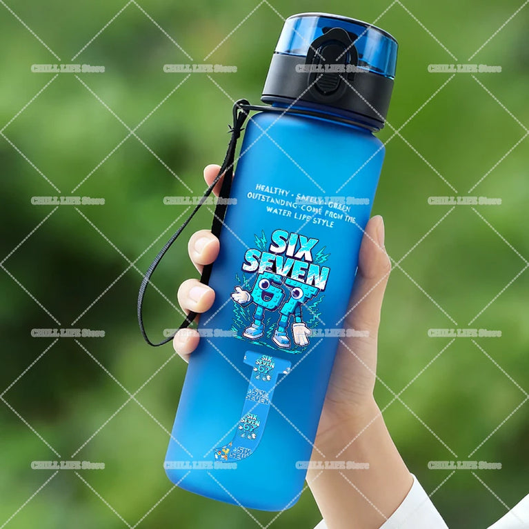 650ML Sports Waterbottle Cartoon Gym Travel Drinking Cup