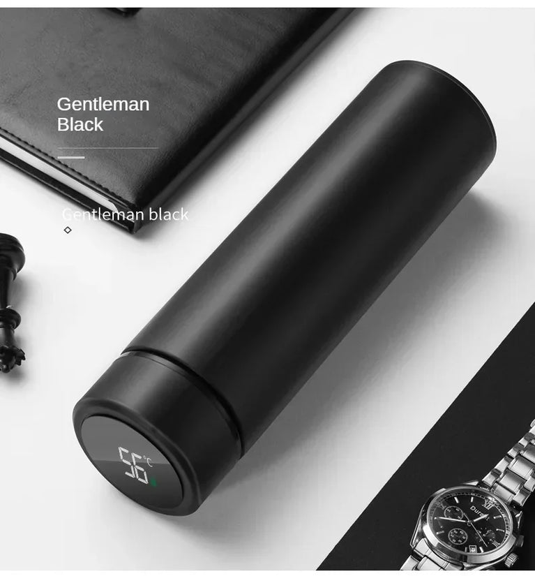 500ml Smart Stainless Steel Insulated Water Bottle with Display