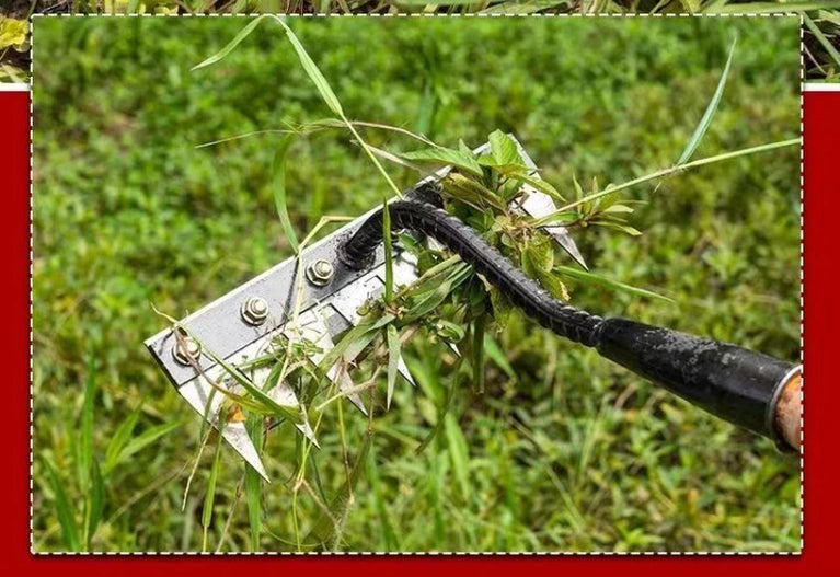 Heavy Duty Garden Weeding Rake Shovel Tool for Soil and Digging