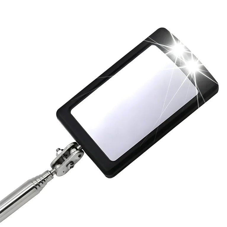 Telescopic Magnetic Pick-Up Tool & Inspection Mirror | Precision Repair Utility