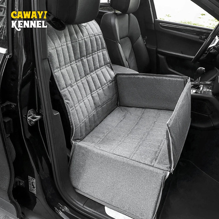 Waterproof Dog Car Seat Carrier Bag Travel Hammock Crate Oxford