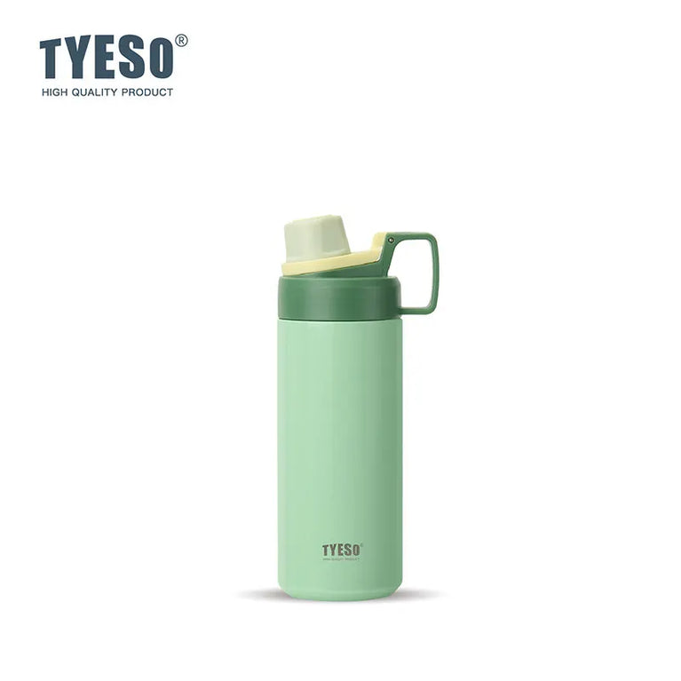 600ml Insulated Stainless Steel Water Bottle with Straw Flask