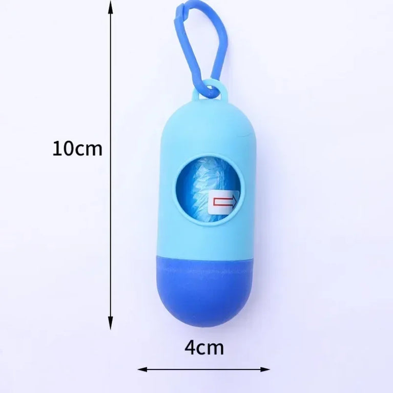 Portable Pets Trash Bags Dispenser Outdoor Pooper Bag Storage