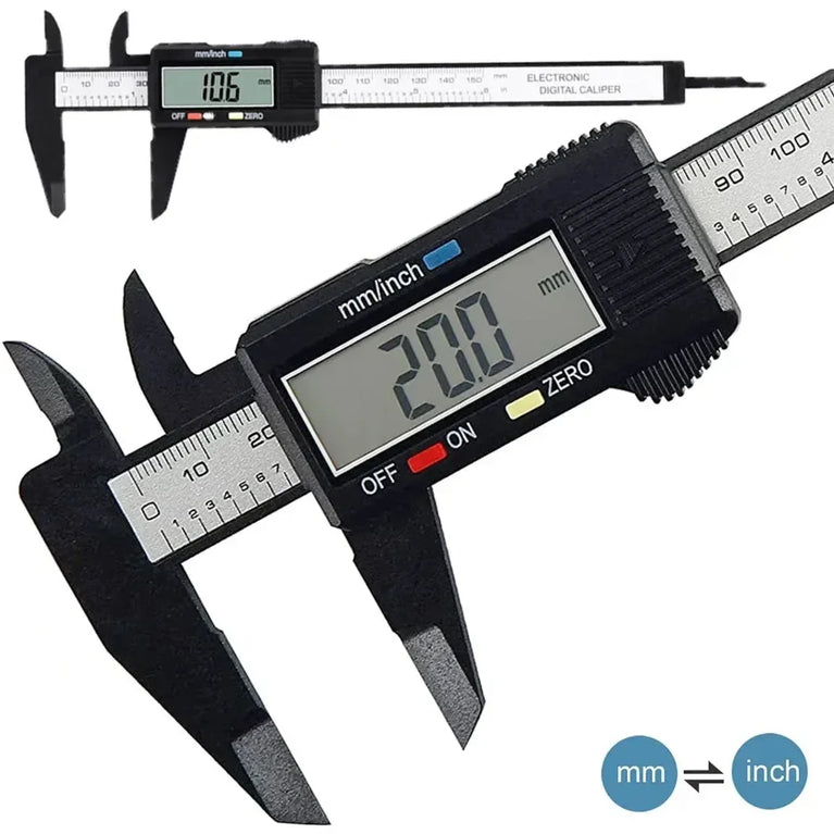 Digital Vernier Caliper | Precision LCD Measuring Instrument for Metalworking & DIY