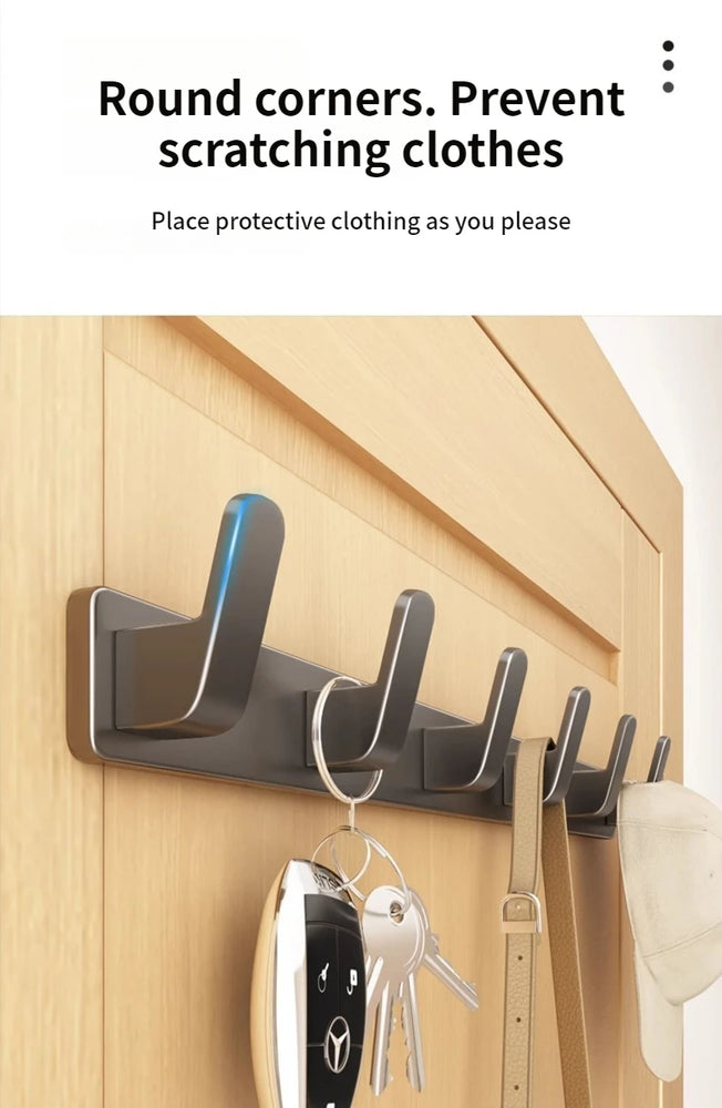 Adhesive Hooks Strong Hook Wall hanger Sticker Hanging Coat Rack Clothes Hanger Shower Robe Hook Kitchen Bathroom Towel Hooks