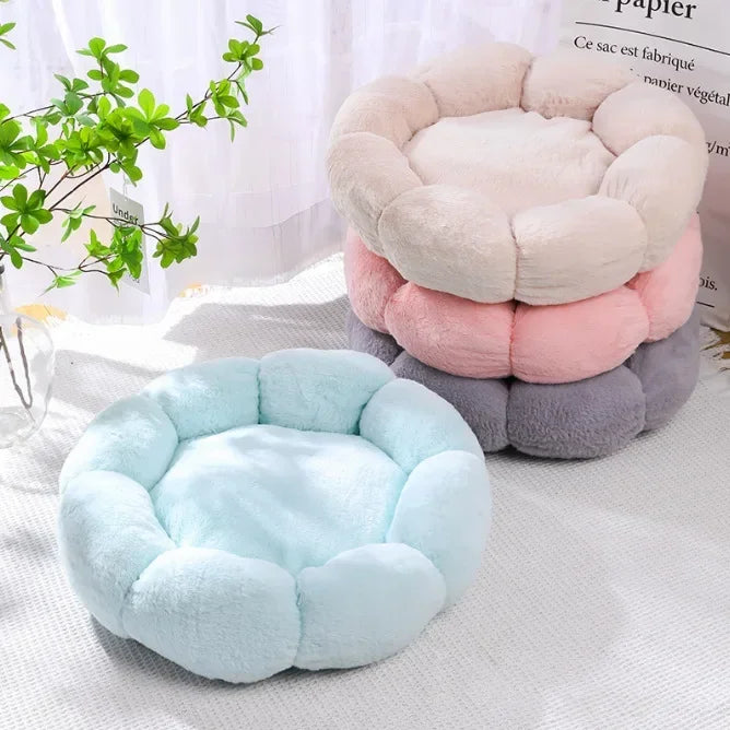 Comfortable Flower Dog Bed Cooling Pad Large Dogs Puppy Pads Mat Set