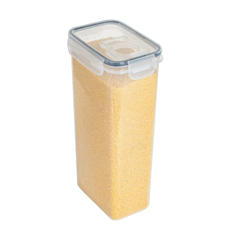 Stackable Rice Storage Bucket Plastic Food Container with Silicone Seal Airtight Box