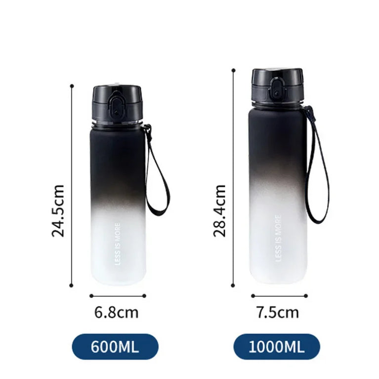 1 Liter Leak Proof Sports Waterbottle Portable Gym Bottle Cup
