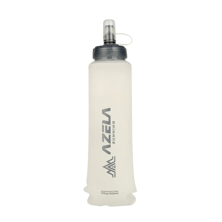250/500ml Folding Soft Sport Water Bottle Portable Lightweight Camping Running Hydration Bag