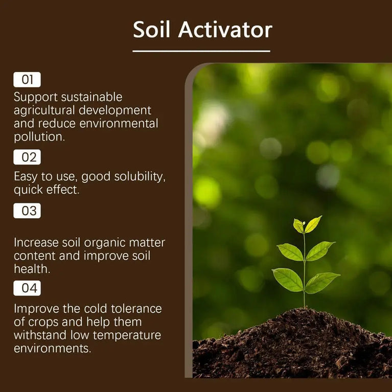 Natural Soil Activator | Rooting Promoter & Growth Loosening Agent