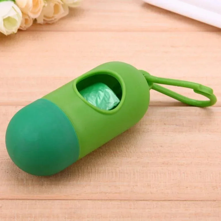 Portable Pets Trash Bags Dispenser Outdoor Pooper Bag Storage