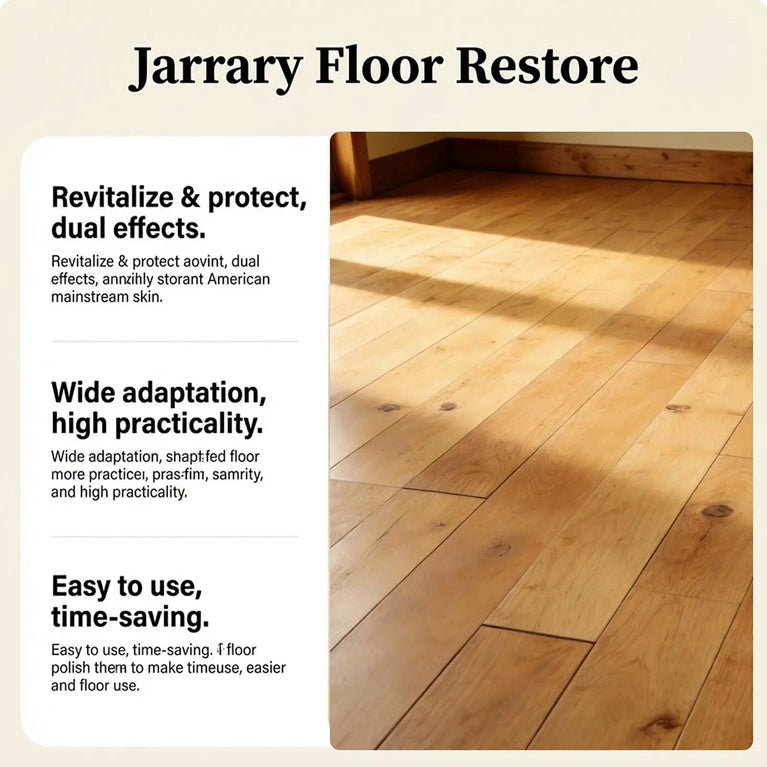 150ml Wood Floor Restorer & Polishing Solution | High-Shine Flooring Renewal Agent