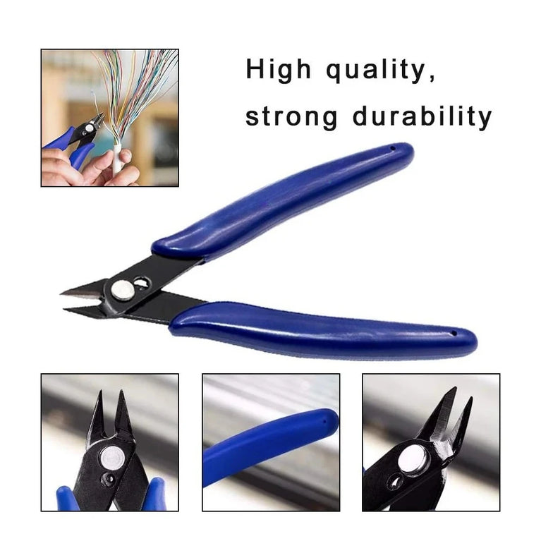 Diagonal Wire Cutters | Precision Electronic Side-Cutting Pliers