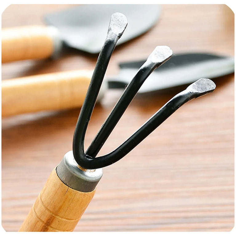 3 Pcs Small Garden Shovel Set for Indoor Outdoor Planting Tools