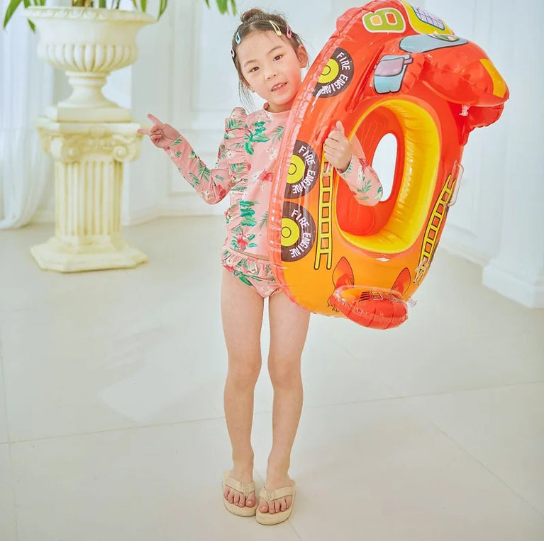 Baby Float with Sunshade | Flamingo & Unicorn Pool Swimming Ring