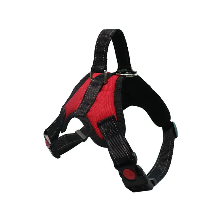 Adjustable Oxford Dog Harness Vest Collar Durable Pet Walking Harness