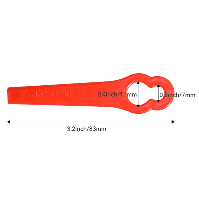Universal Plastic Grass Trimmer Replacement Blades