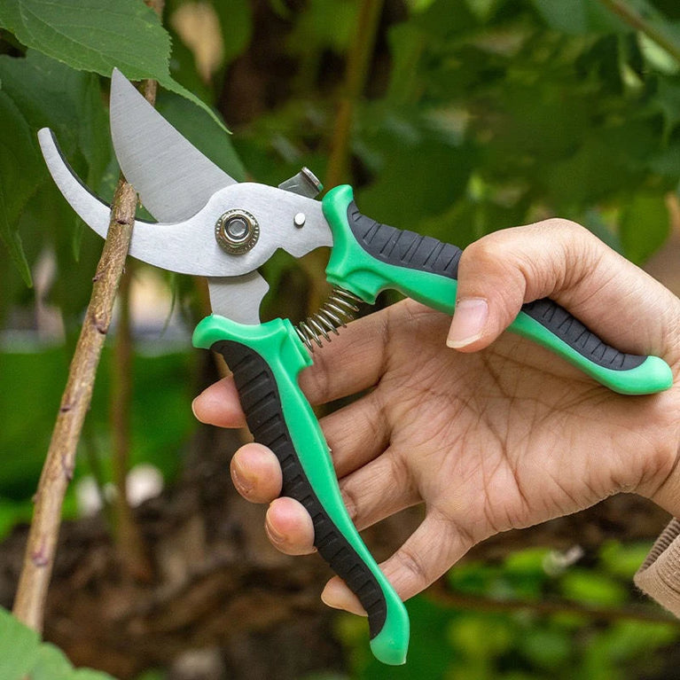 Easy Use Metal Garden Scissors Hand Pruners Tree Pruner Tool