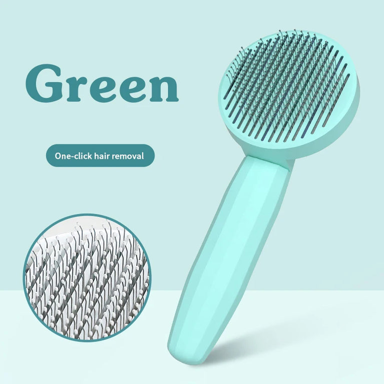 Cat Hair Cleaning Dematting Brush Grooming Comb Shedding Tool