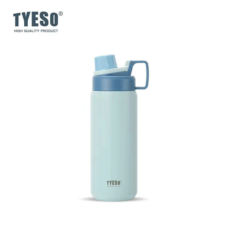 600ml Insulated Stainless Steel Water Bottle with Straw Flask