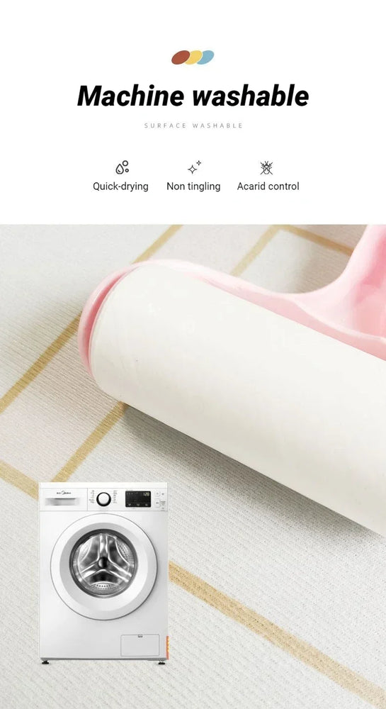 Large Geometric Non-Slip Washable Area Rugs for Modern Living