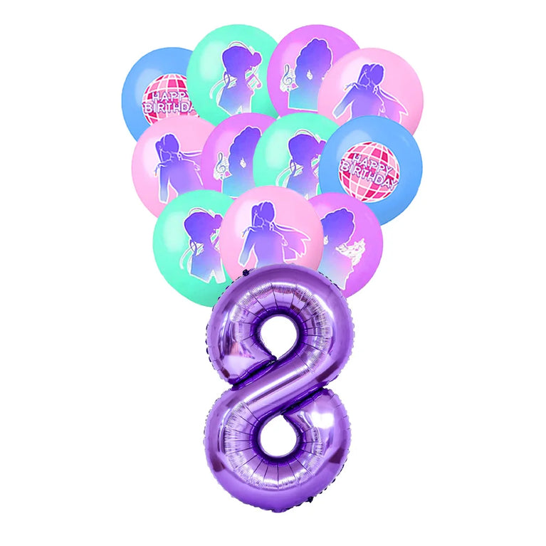 Disposable Party Tableware Set for Birthday Party Decoration